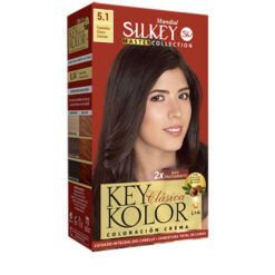 Tintura Permanente en Kit Silkey Key Color Master Collection 5,1