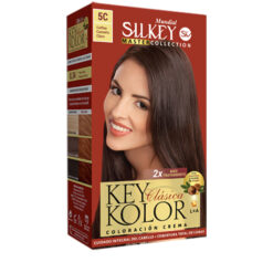 Tintura Permanente en Kit Silkey Key Color Master Collection 5C
