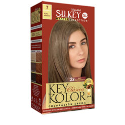Tintura Permanente en Kit Silkey Key Color Master Collection 7