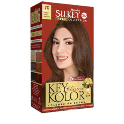 Tintura Permanente en Kit Silkey Key Color Master Collection 7C
