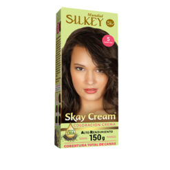 Tintura Permanente en Kit Silkey Skay Cream 5