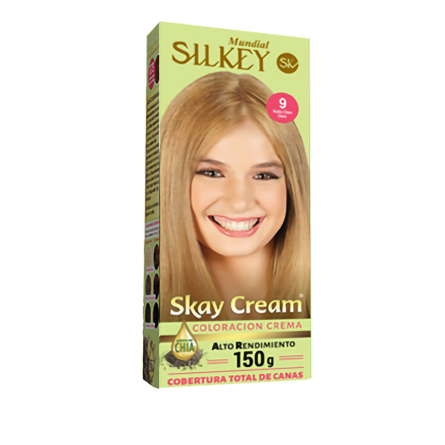 Tintura Permanente en Kit Silkey Skay Cream 9 X 1 U