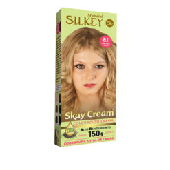 Tintura Permanente en Kit Silkey Skay Cream 8,1