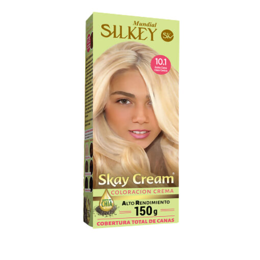 Tintura Permanente en Kit Silkey Skay Cream 10,1