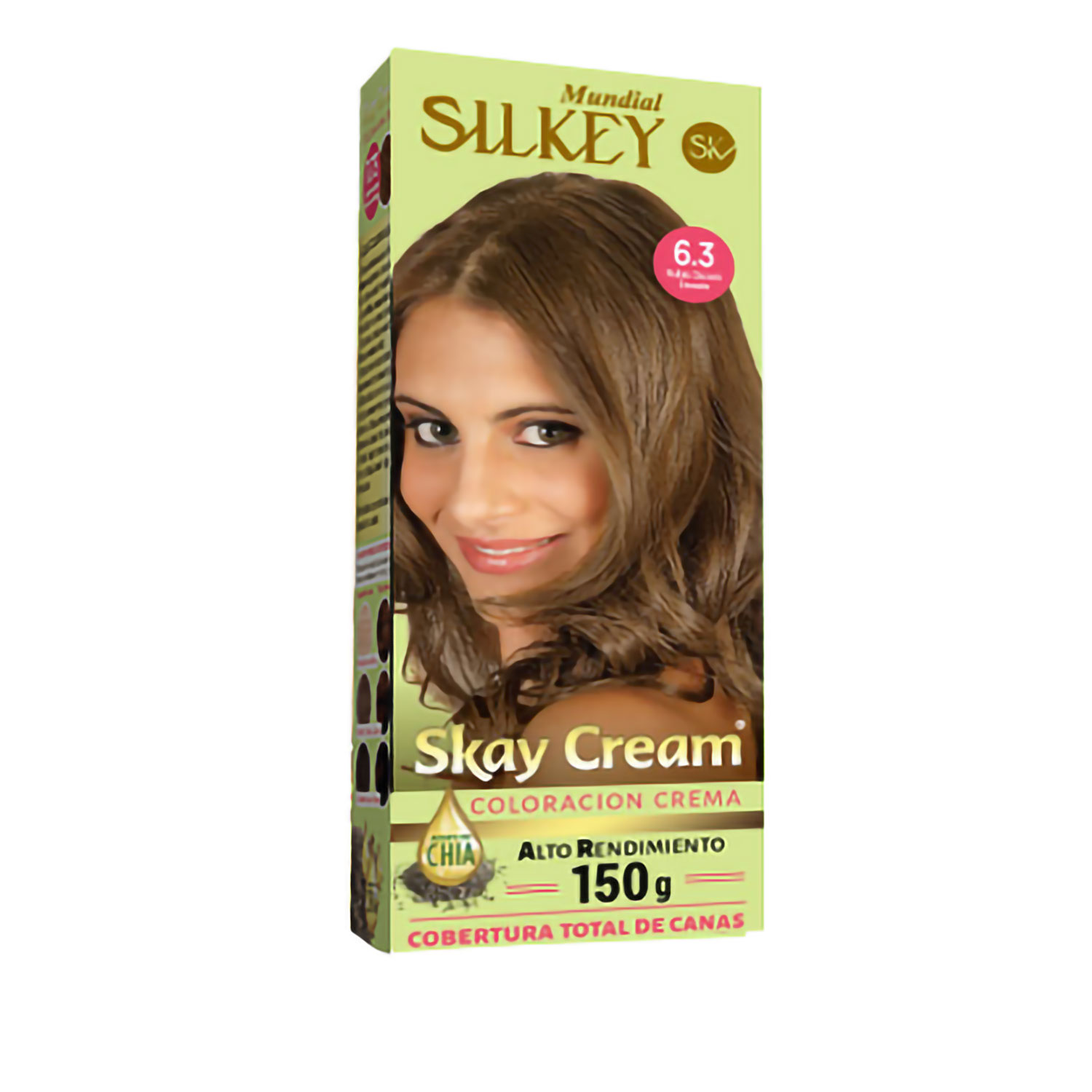 Tintura Permanente en Kit Silkey Skay Cream 6,3 X 1 U