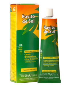 Crema Bronceadora Rayito de Sol X 70 Gr