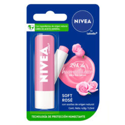 Protector Labial Nivea By Labello Soft Rose