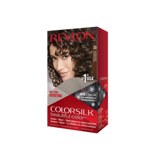 Tintura Permanente en Kit Revlon ColorSilk 30