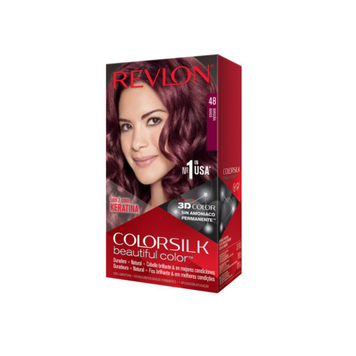 Tintura Permanente en Kit Revlon ColorSilk 48