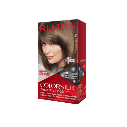 Tintura Permanente en Kit Revlon ColorSilk 50