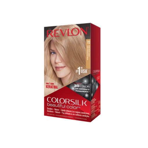 Tintura Permanente en Kit Revlon ColorSilk 70