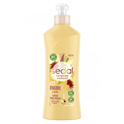 Crema para Peinar Sedal Jengibre y Ricino X 300 Ml