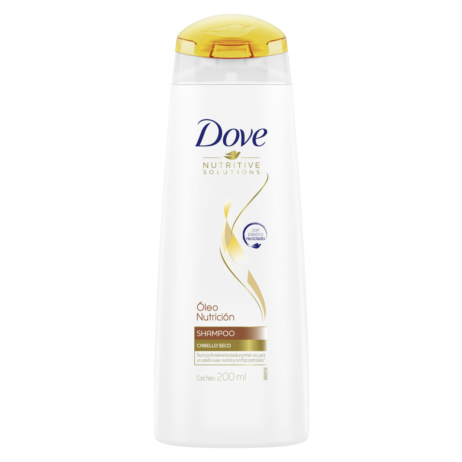 Shampoo Dove Óleo Nutrición X 200 Ml