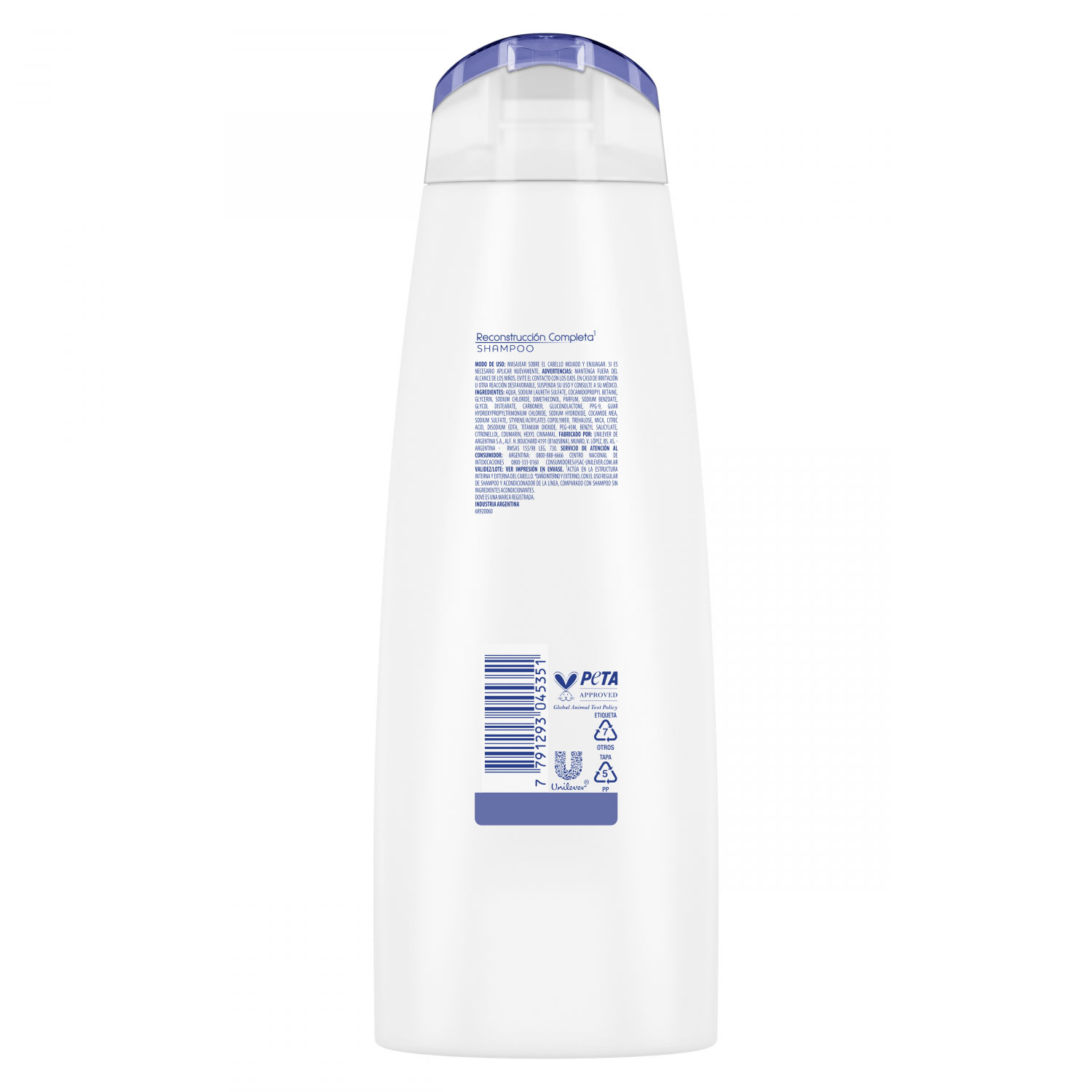 Shampoo Dove Reconstrucción Completa X 400 Ml - Imagen 2
