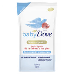 Respuesto Jabón Liquido Dove Baby Humectación Enriquecida X 180 Ml