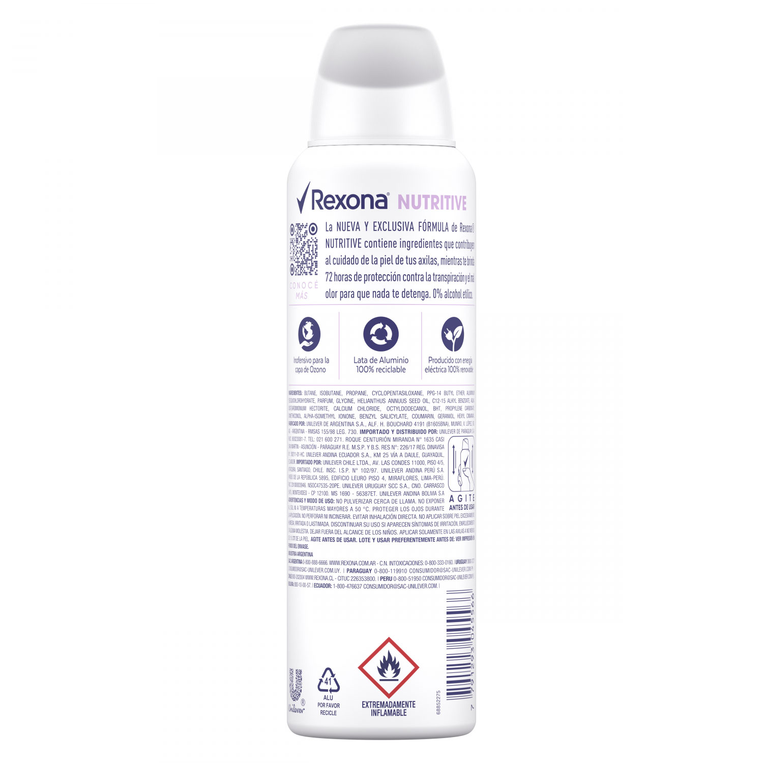 Antitranspirante Rexona Nutritive X 150 Ml - Imagen 2