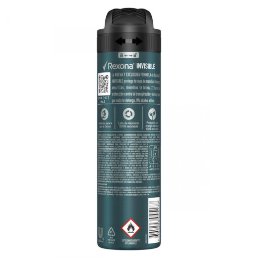 Antitranspirante Rexona Invisible X 150 Ml - Imagen 2