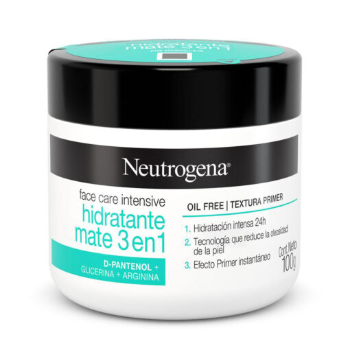 Crema Facial Neutrógena Hidra Mate X 100 Gr