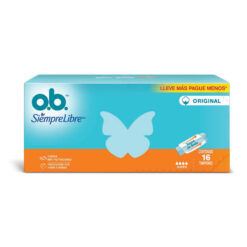Tampones OB Siempre Libre Super X 16 U