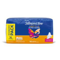 Toallas Femeninas Siempre Libre Adapt Plus Ultra Suave X 16 U