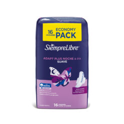 Alternative view of Toallas Femeninas Siempre Libre Adapt Plus Noche & Día Suave X 16 U