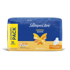 Toallas Femeninas Siempre Libre Normal Suave X 16 U