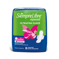Toallas Femeninas Siempre Libre Especial Ultra Fina Suave X 8 U