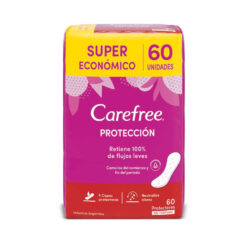 Protectores Diarios Carefree Protección X 60 U