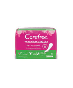 Protectores Diarios Carefree Todos los días Tanga X 20 U