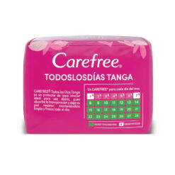 Alternative view of Protectores Diarios Carefree Todos los días Tanga X 20 U