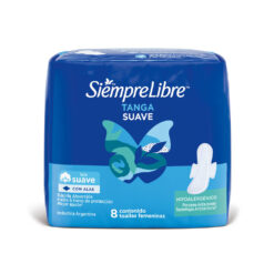 Toallas Femeninas Siempre Libre Tanga Suave X 8 U