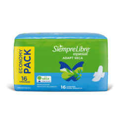 Toallas Femeninas Siempre Libre Especial Adapt Seca X 16 U