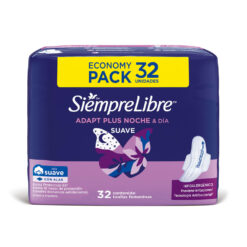 Toallas Femeninas Siempre Libre Adapt Plus Noche & Dia Suave X 32 U