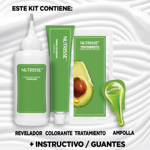 Tintura en Kit Garnier Nutrisse 20 - Imagen 6