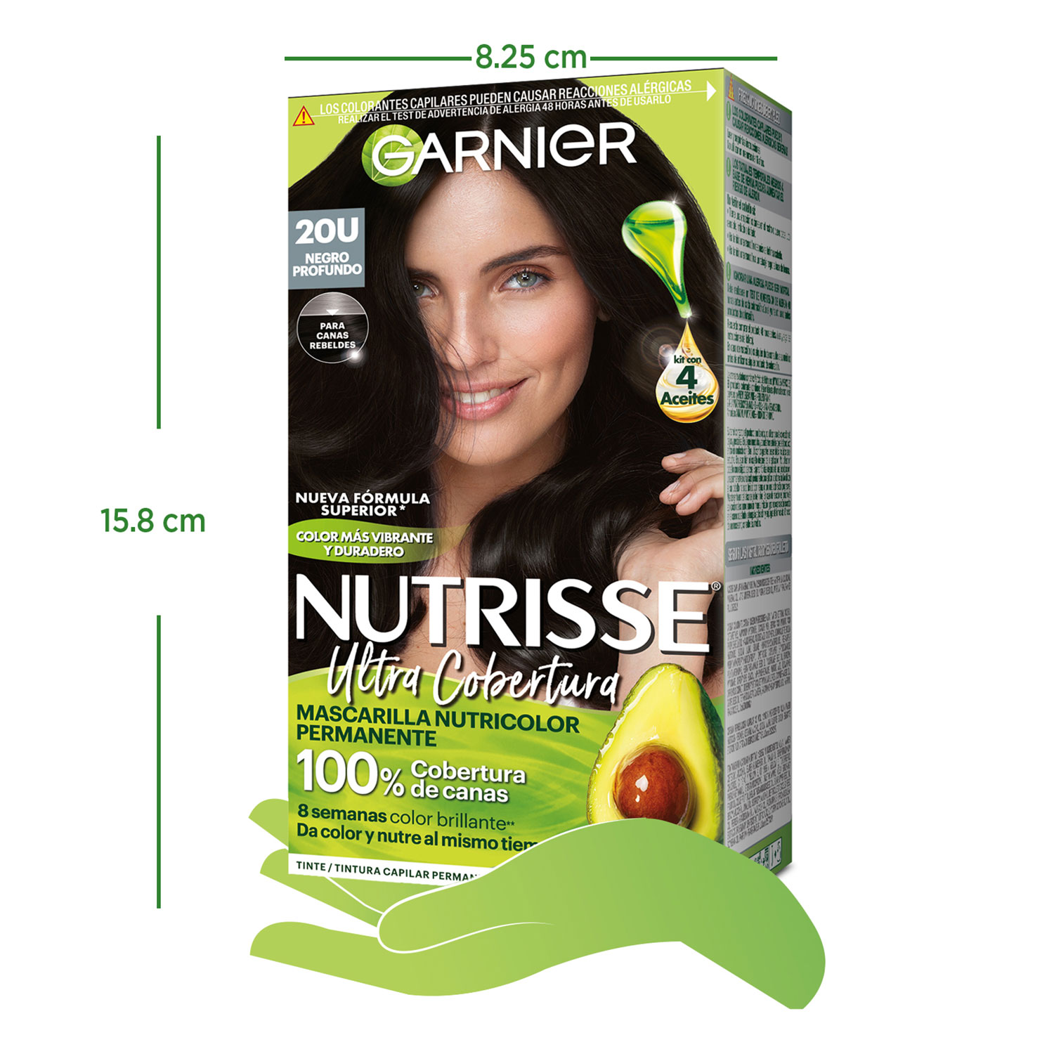 Tintura en Kit Nutrisse Ultra Cobertura 20 X 1 U - Imagen 4