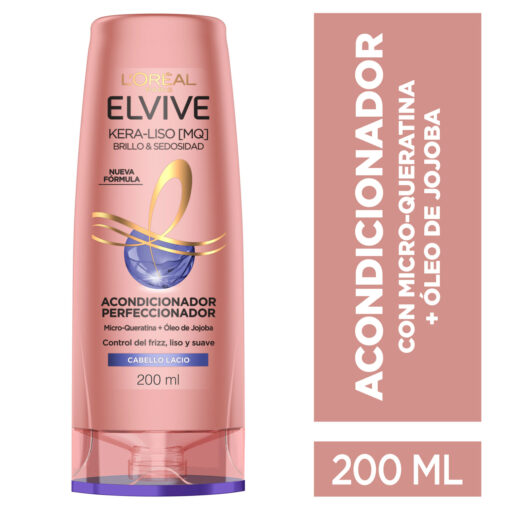 Acondicionador Elvive Kera-Liso X 200 Ml - Imagen 2
