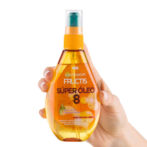 Super Óleo 8 Garnier Fructis Oil Repair X 100 Ml - Imagen 4