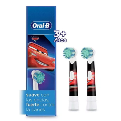 Repuesto Cepillo Dental Eléctrico Oral-B Cars  X 1 U