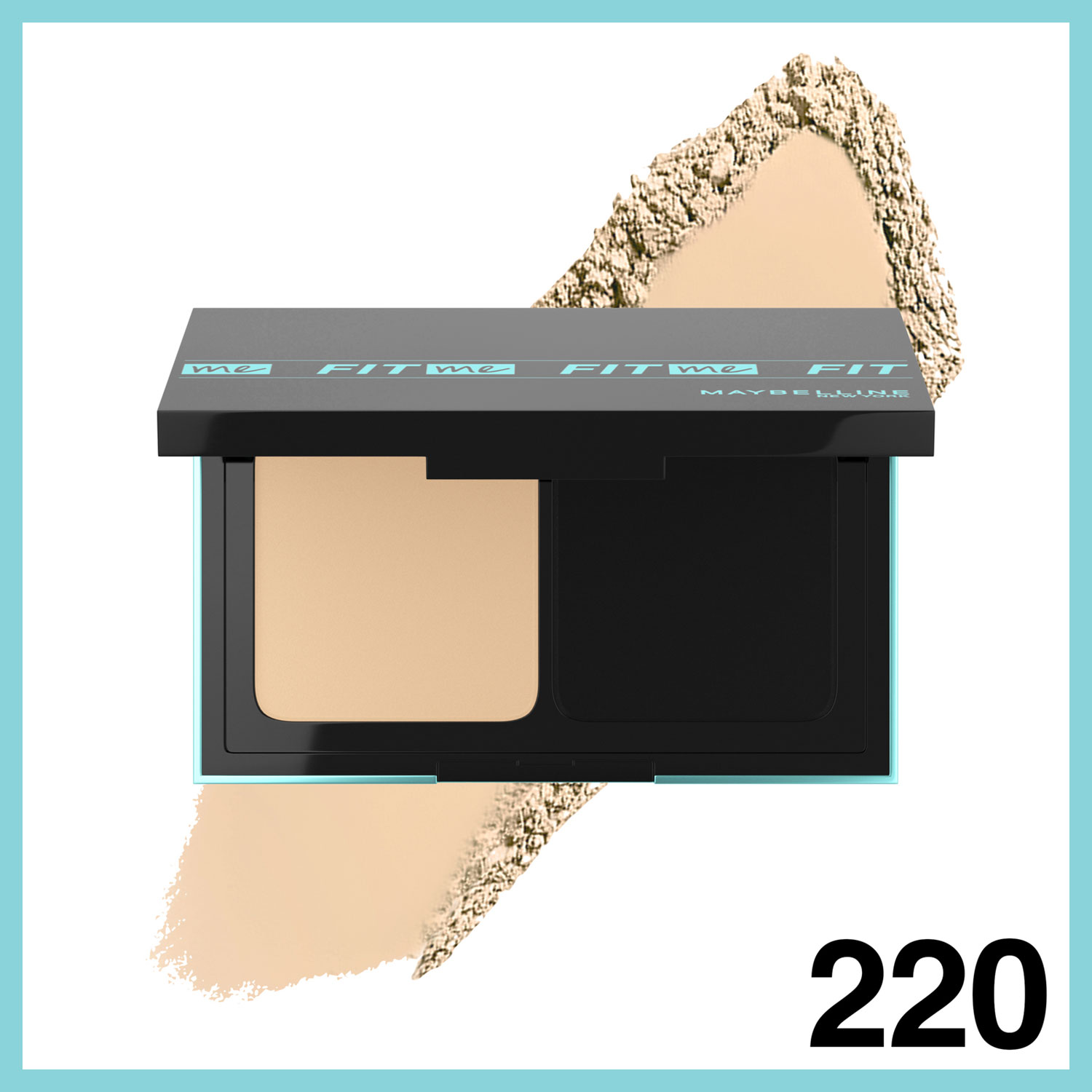 Base de maquillaje en Polvo Maybelline Fit Me 220 Natural Beige X 9 Gr - Imagen 5