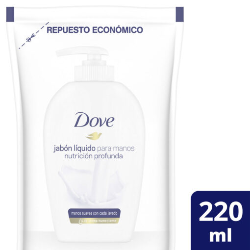 Jabón Líquido Repuesto Dove Original X 220 Ml - Imagen 3