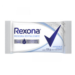 Jabón con Glicerina en Barra Rexona Sensible Fresh X 125 Gr