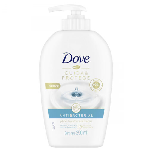 Jabón Líquido Dove Antibacterial X 250 Ml
