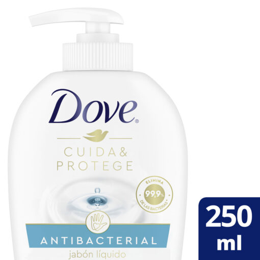 Jabón Líquido Dove Antibacterial X 250 Ml - Imagen 3