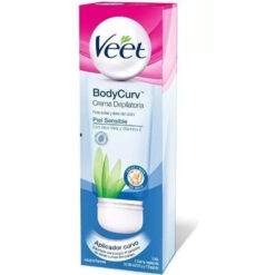 Crema Depilatoria Veet BodyCurv Piel Sensible X 100 Ml