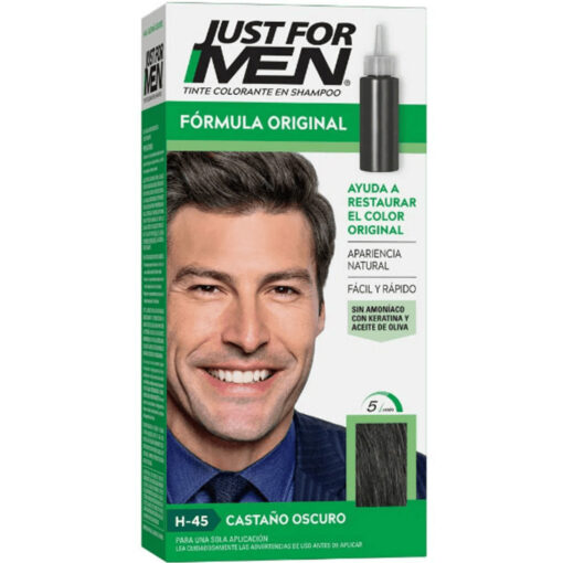 Tintura Colorante en Shampoo Just For Men 1226-C,OSCURO
