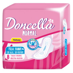 Toallas Femeninas Doncella Normal X 8 U