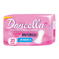 Protectores Diarios Doncella Anatomicos X 20 U