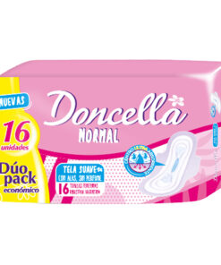 Toallas Femeninas Doncella Normal X 16 U