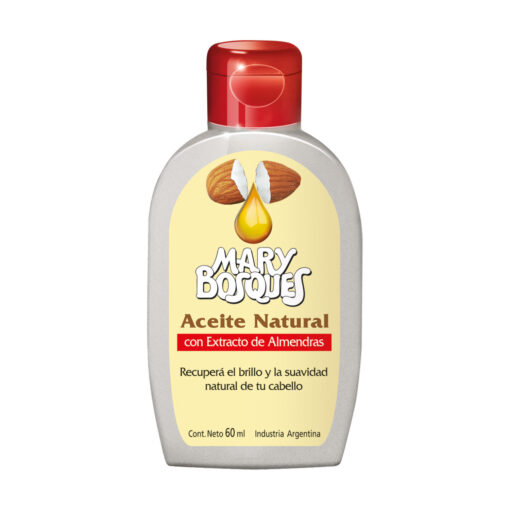 Aceite Natural Mary Bosques Con extracto de almendras X 60 Ml