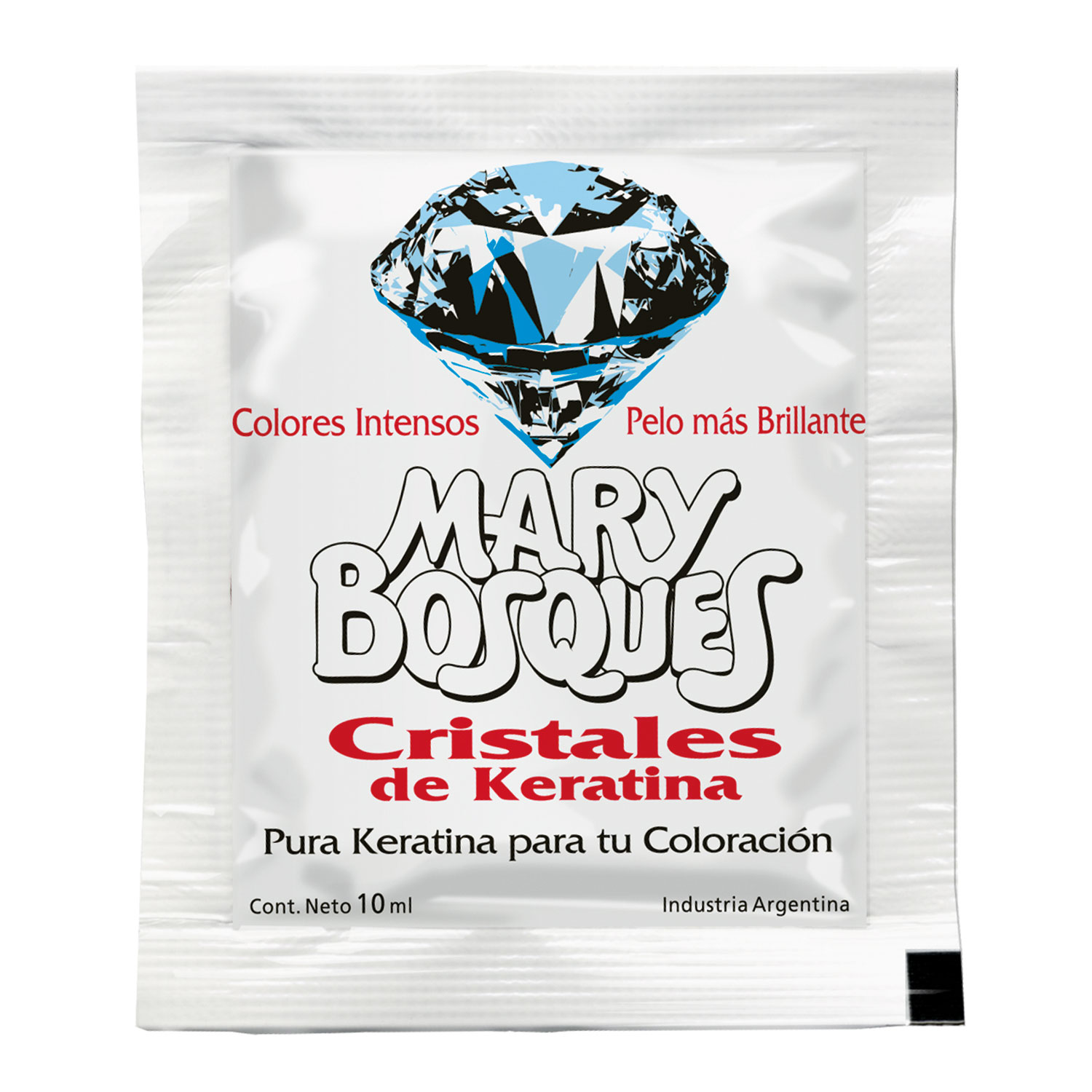 Tratamiento Capilar Mary Bosques Cristales de Keratina X 36 U